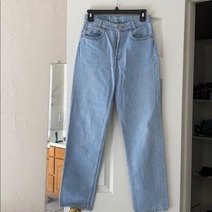 Vintage Levis 701 Student Light Wash EUC